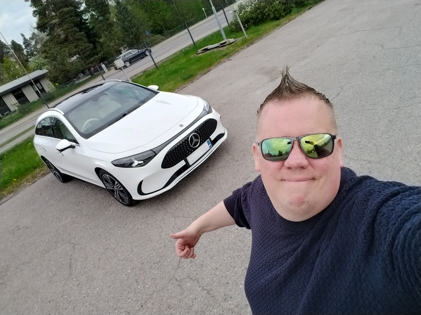 Mikko Kilkki ja Mercedes-Benz CLA